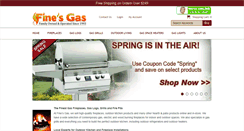 Desktop Screenshot of finesgas.com